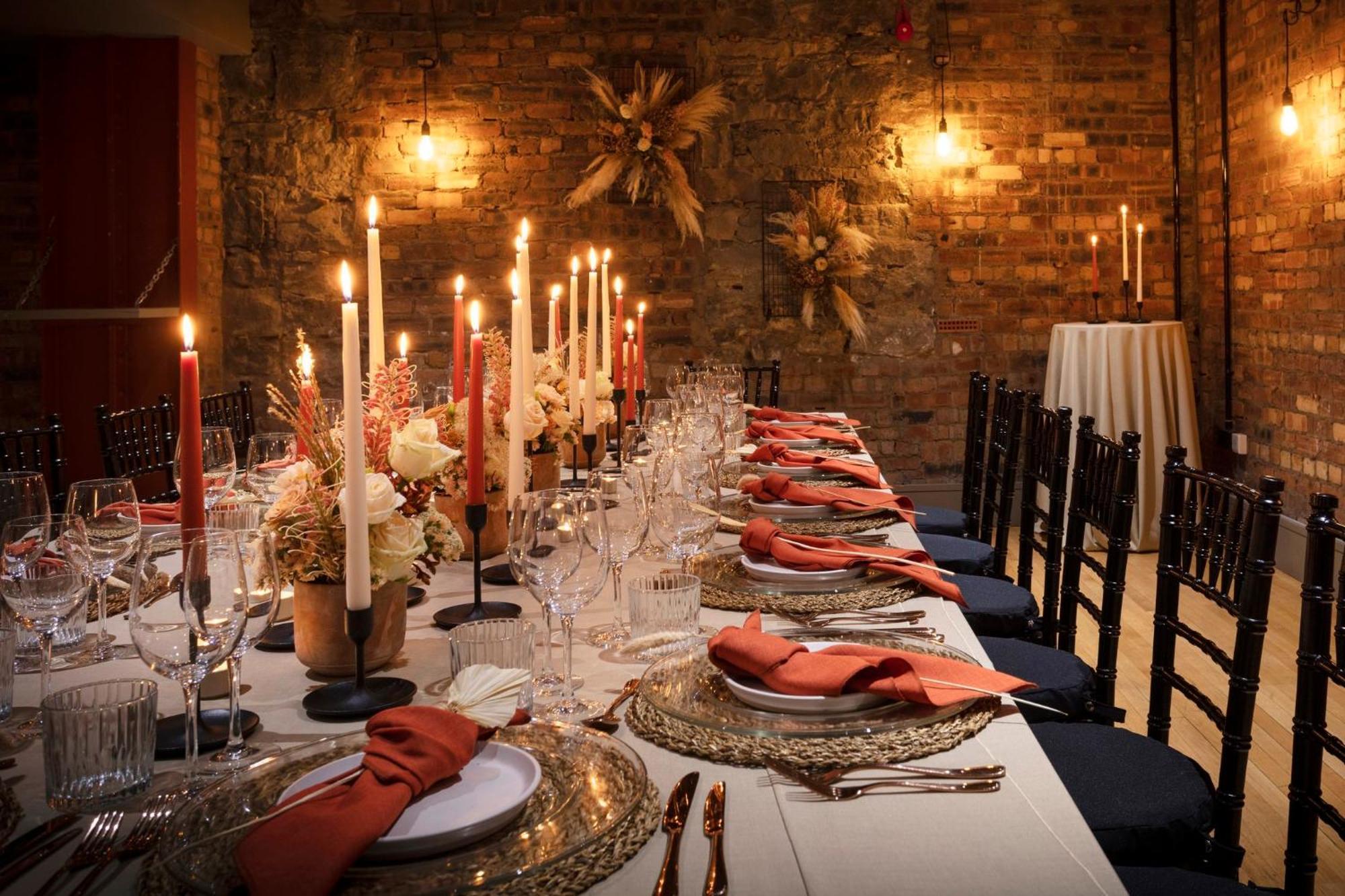 Kimpton Charlotte Square By Ihg Hotel EDI Exterior photo A table set for a formal dinner
